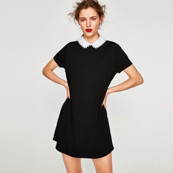 zara pearl dress